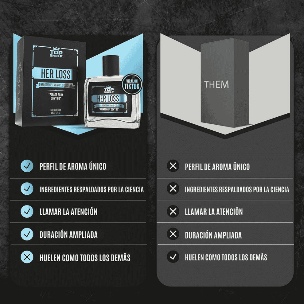 Her Loss™ - Perfume potenciado con Feromonas naturales 50ml