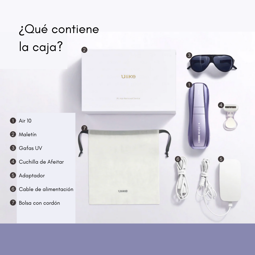 Ulike Air 10 - Aparato de depilación IPL