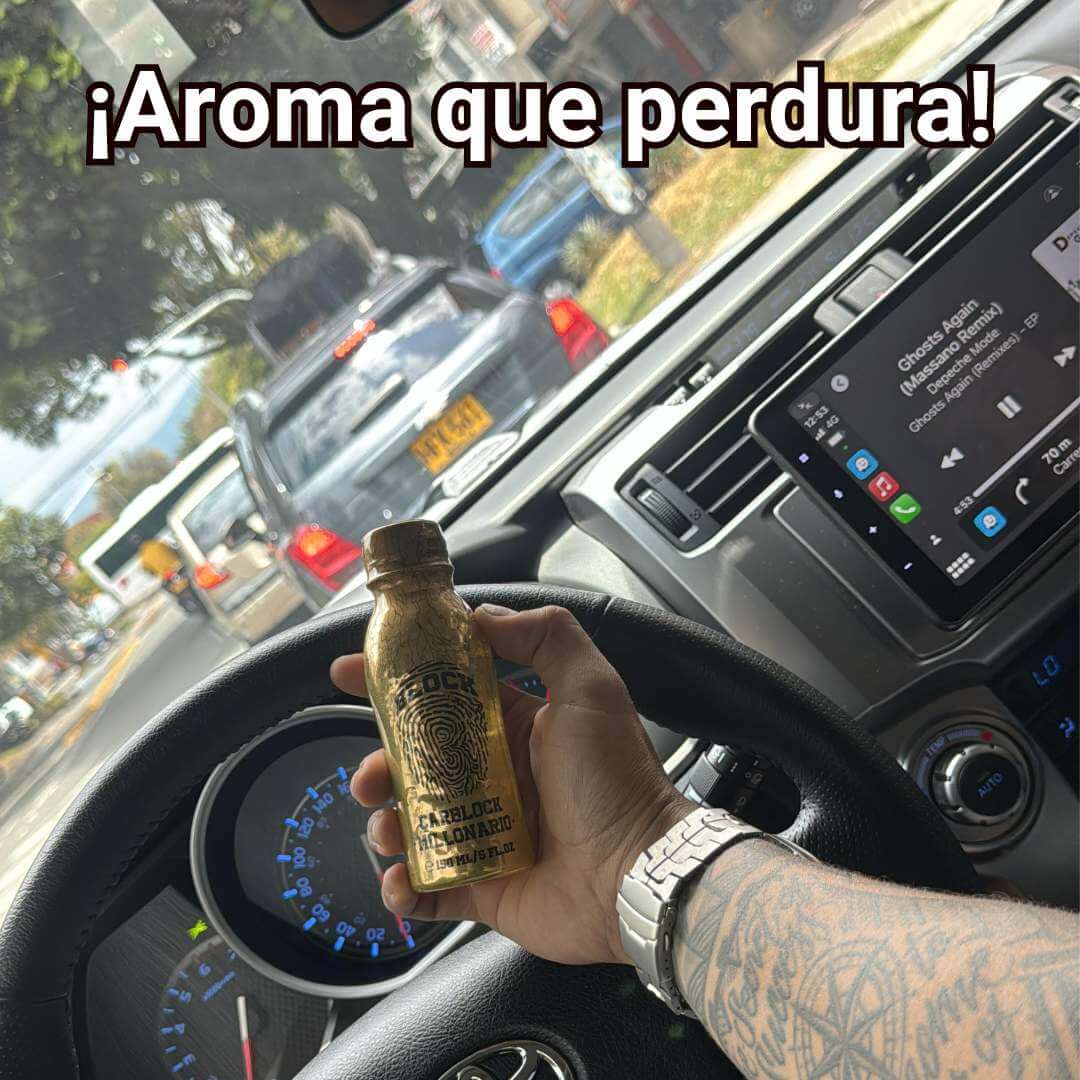 CARBLOCK - Aroma Millonario para Autos 🥷💰