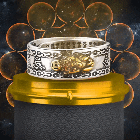 Anillo Pixiu de la Buena Suerte y abundancia