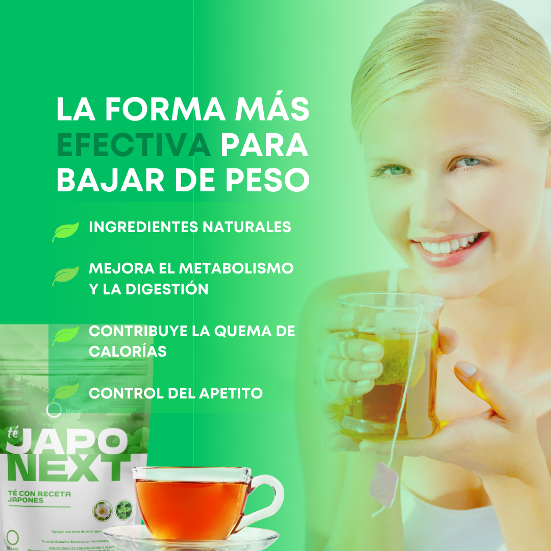 TÉ JAPONEXT - Té con receta Japonesa