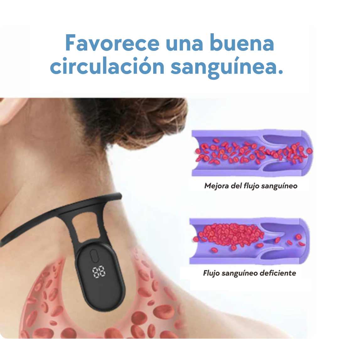 NeckEase - Instrumento ultrasónico para el cuello calmante linfático