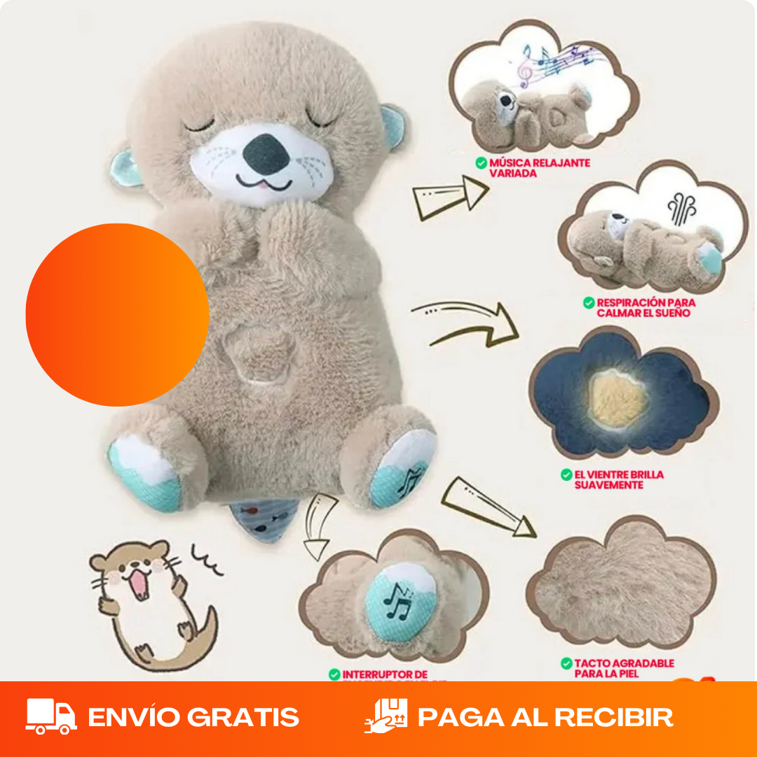 PELUCHE RELAJANTE DE RESPIRACIÓN PARA DORMIR