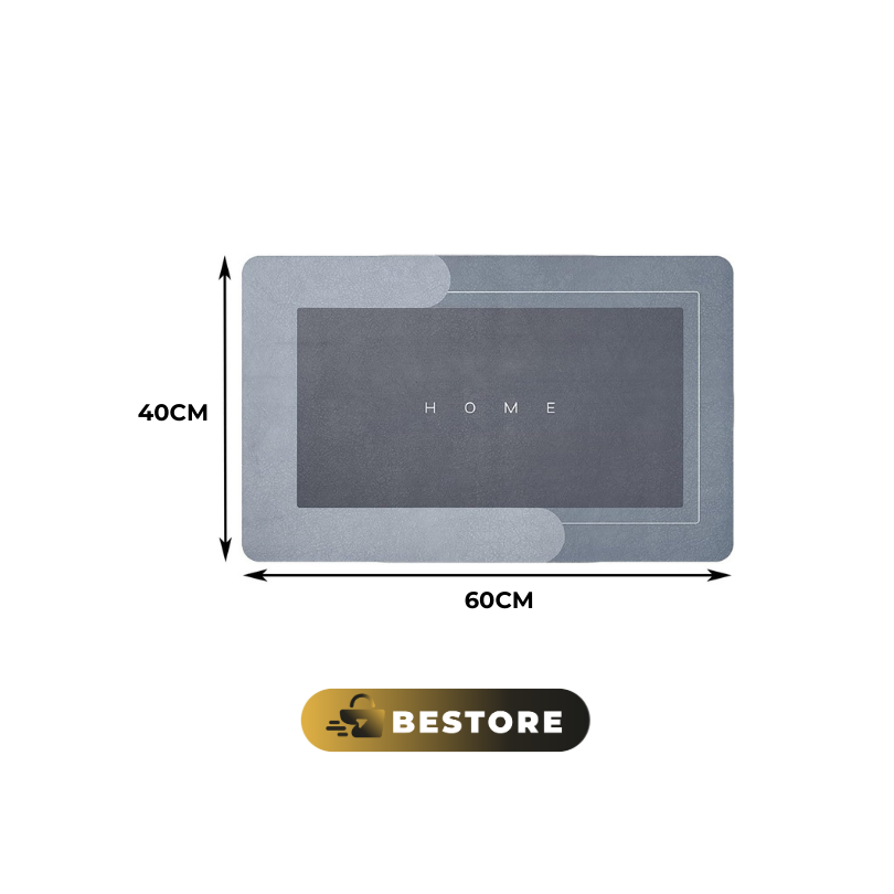 ALFOMBRA ABSORBENTE DE BAÑO ( 2 X 1 )