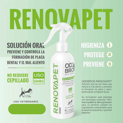 RENOVAPET - Elimina Sarro y Mal Aliento 🐶