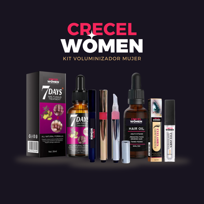 CRECEL WOMEN - KIT VOLUMINIZADOR PARA MUJER 🤩