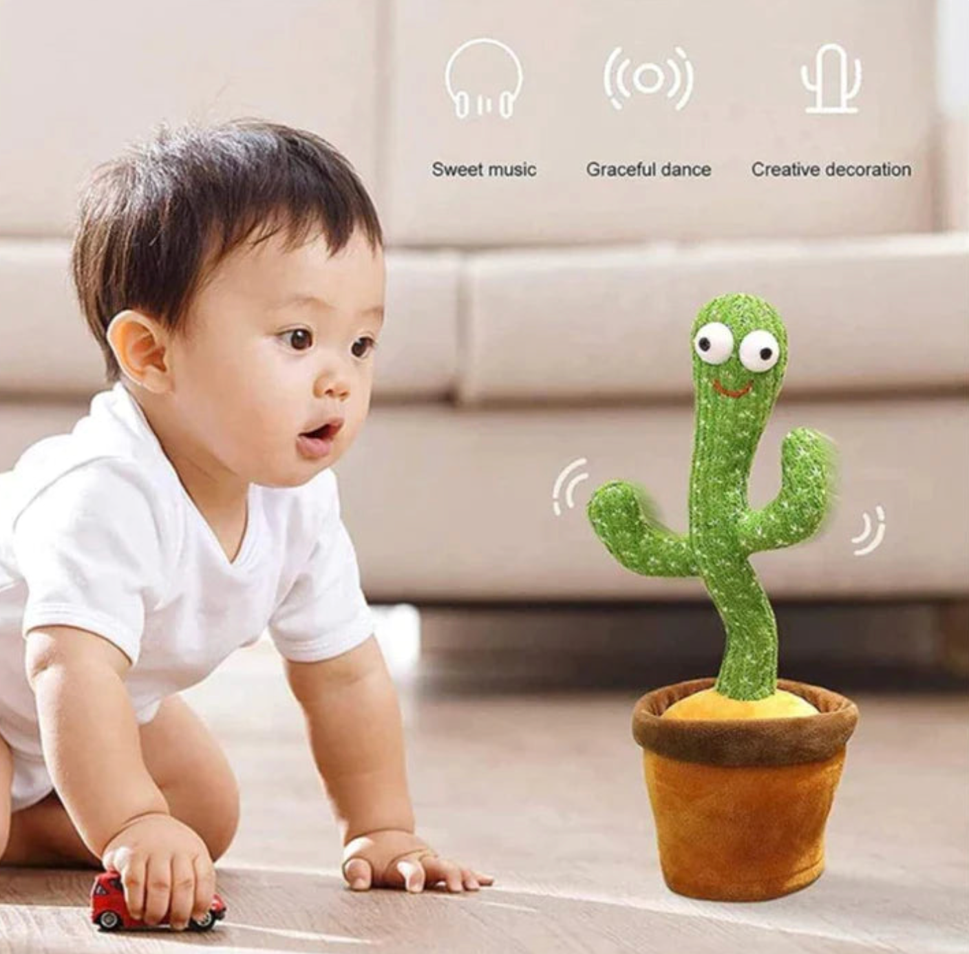 Cactus Bailarín para Bebé