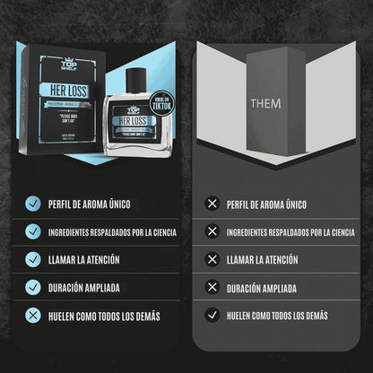 Her Loss™ - Perfume potenciado con Feromonas naturales 50ml