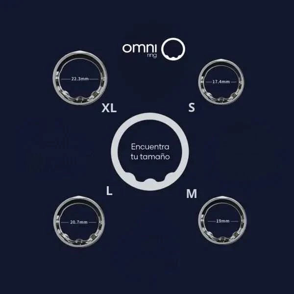 Omni Ring PRO Titanio - Anillo Inteligente