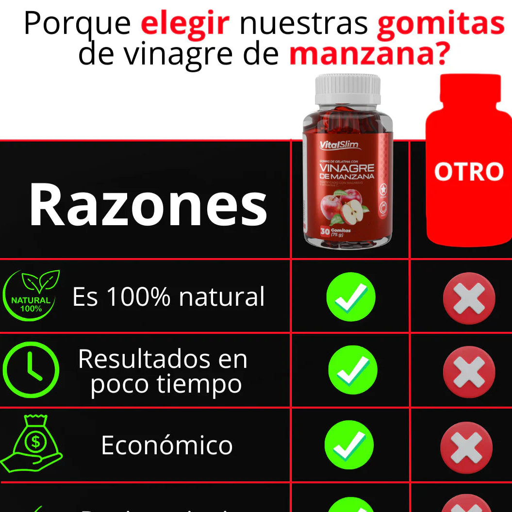 APPLEFIT - Gomitas vinagre manzana 🍏