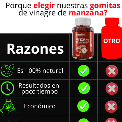 APPLEFIT - Gomitas vinagre manzana 🍏