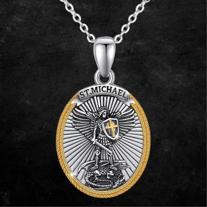 COLLAR DEL ARCÁNGEL SAN MIGUEL - Protección Divina