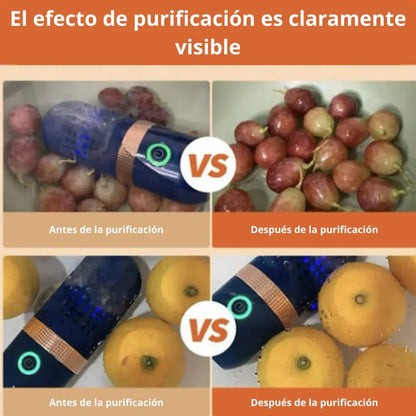 PURIFICADOR ELÉCTRICO PARA FRUTAS Y VERDURAS